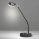 Fischer & Honsel LED tafellamp Dent, dimbaar, CCT, 6W, zwart