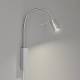 Fischer & Honsel LED wandlamp River, flexibele arm, geribbeld