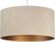 EULUNA Hanglamp Salina, beige/goud Ø 50cm