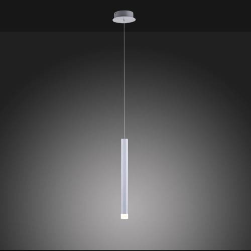 Leuchten Direkt LED hanglamp Bruno, 1-lamp, aluminium