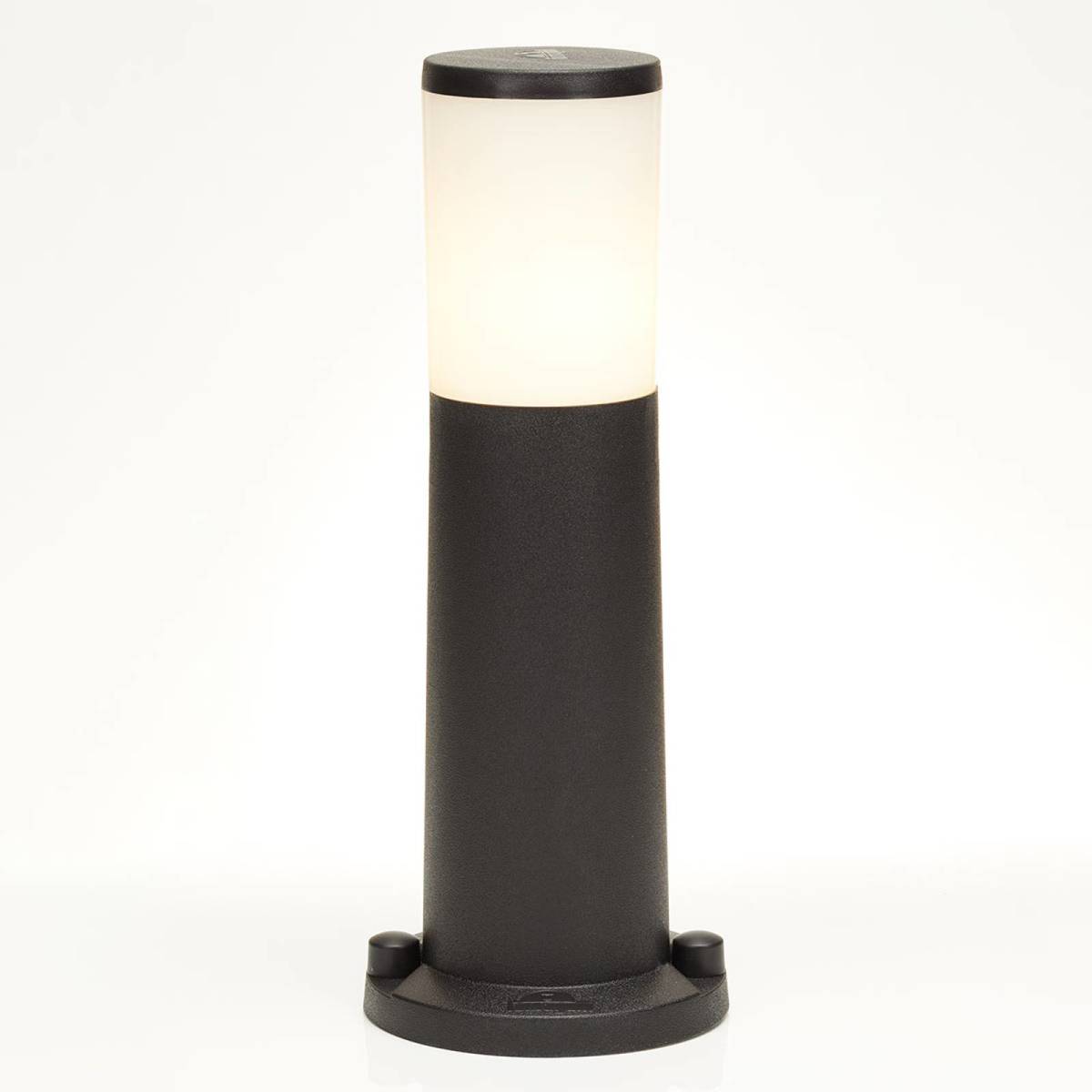 Fumagalli LED sokkellamp Amelia, CCT, zwart, hoogte 40 cm