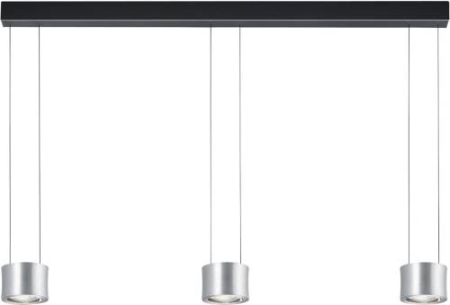 BANKAMP Impulse hanglamp 3-lamps, nikkel