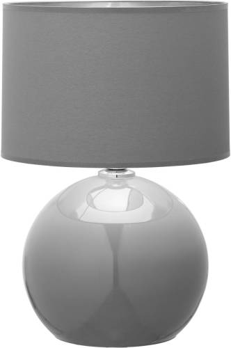 EULUNA Tafellamp Palla, Ø 36 cm, grijs/grafiet