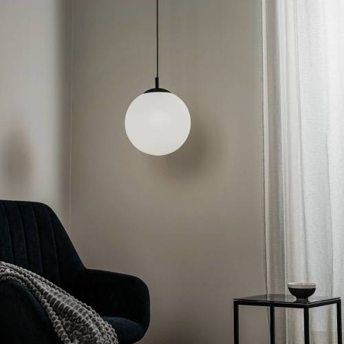 TK Lighting Hanglamp Maxi, Ø 30 cm, 1-lamp, glazen kap