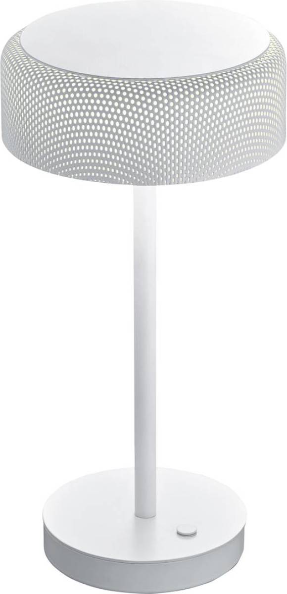 BANKAMP mesh LED tafellamp met dimmer, wit