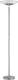 B-Leuchten Findus LED vloerlamp 1-lamp mat nikkel