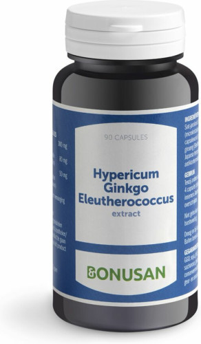 Bonusan Hypericum Ginkgo Elutherococcus Extract 90 capsules