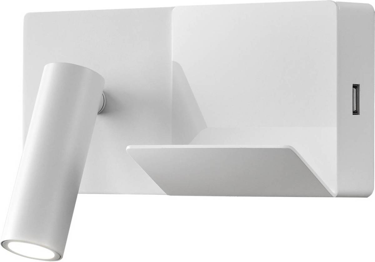 LEDS-C4 E-Lamp mini LED wandlamp wit/wit