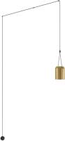 LEDS-C4 Attic hanglamp cilindrisch decentraal goud