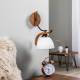 EULUNA Wandlamp Brakel met houtdetails