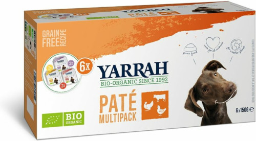 Yarrah Bio Multipack Pate Hond 6 kuipjes