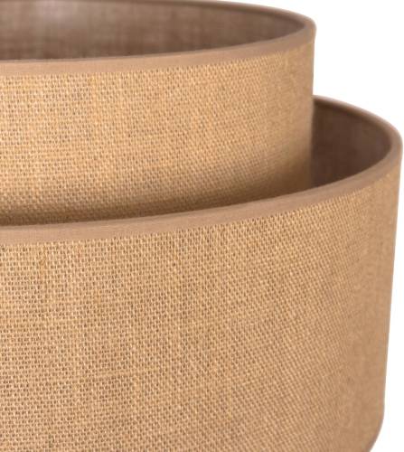 EULUNA Vloerlamp Boho jute, natuurlijk bruin, 145cm