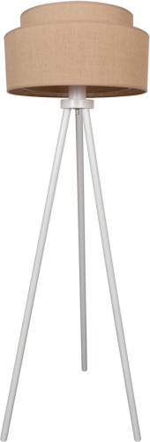 EULUNA Vloerlamp Boho jute, natuurlijk bruin, 145cm
