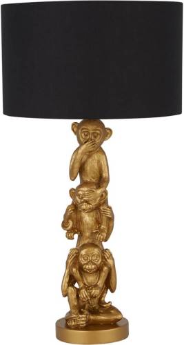 Searchlight Textiel-tafellamp Three Wise Monkeys