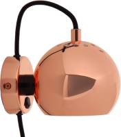 Frandsen Ball magneet wandlamp glanzend koper