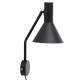 Frandsen Lyss wandlamp, mat zwart