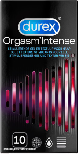 Durex Orgasm'Intense Condooms 10 stuks