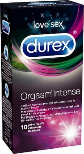 Durex Orgasm'Intense Condooms 10 stuks
