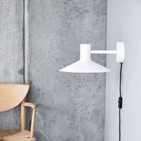 Frandsen Minneapolis wandlamp mat wit