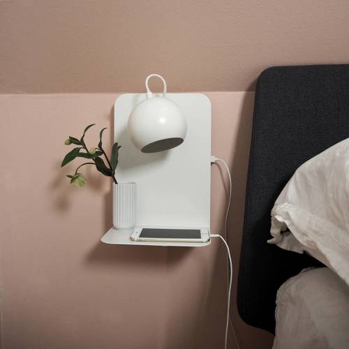 Frandsen Ball USB wandlamp mat wit