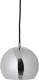 Frandsen Ball hanglamp, Ø 18 cm, glanzend chroom