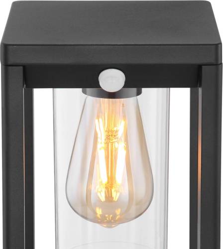 GLOBO Sokkellamp Candela, 35 cm, met sensor
