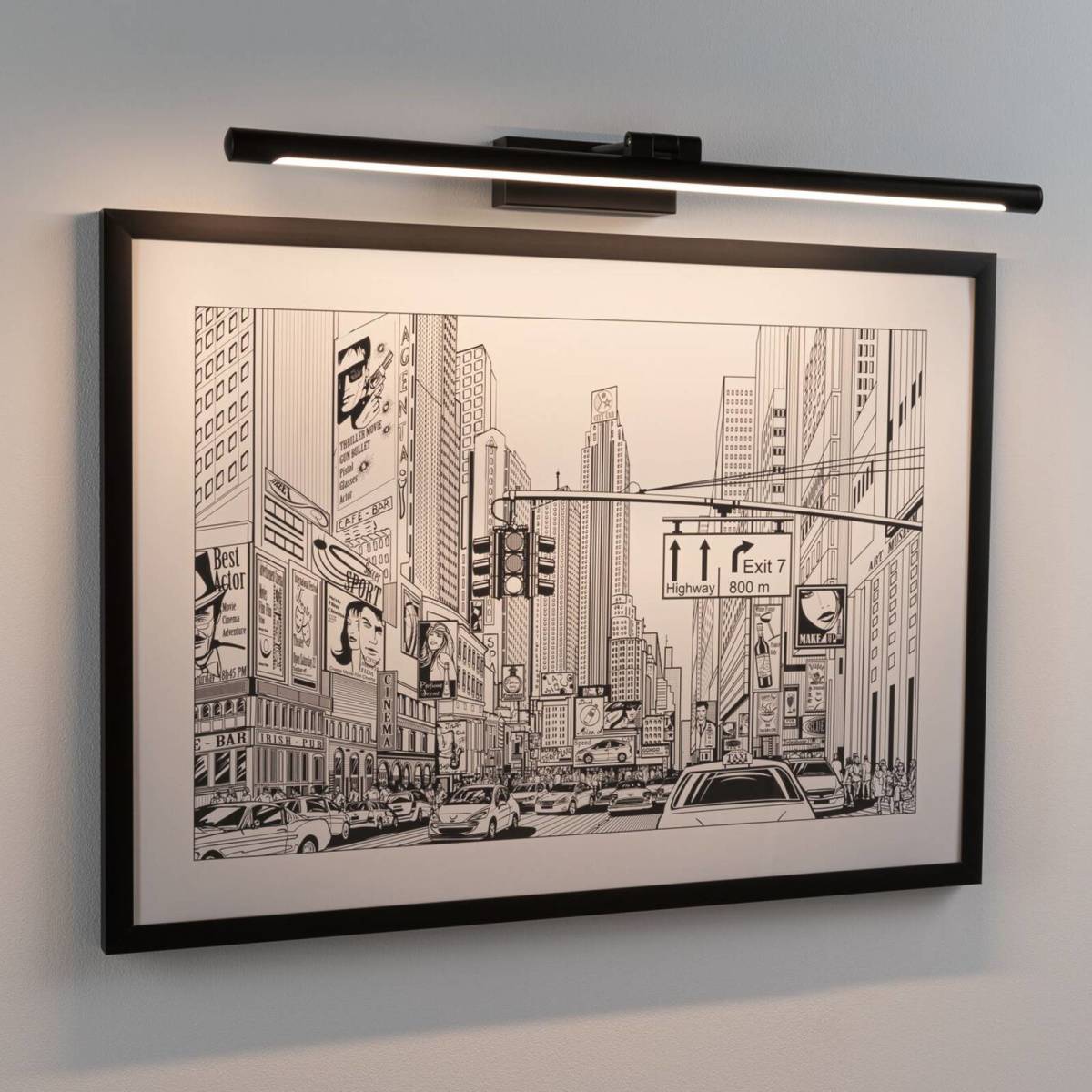 Paulmann Mingo LED schilderij verlichting 61,5 cm