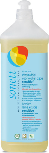 Sonett Wasmiddel Wol&Zijde Sensitief 1000 ml