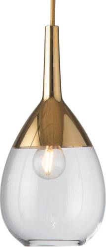 Ebb & Flow Lute S hanglamp goud helder
