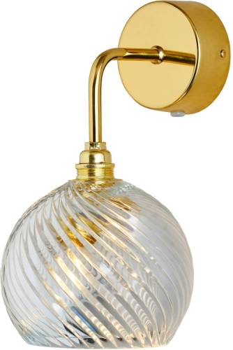Ebb & Flow Rowan wandlamp goud/Crystal Ø 15,5 cm