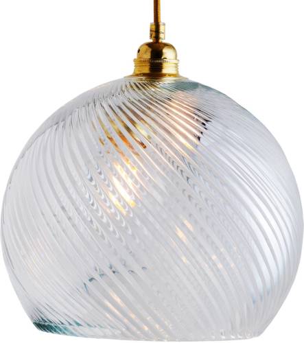 Ebb & Flow Rowan hanglamp goud/crystal Ø 28 cm