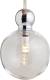 Ebb & Flow Uva M hanglamp, zilver, helder
