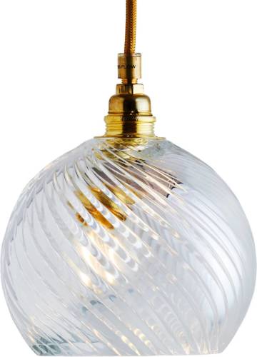 Ebb & Flow Rowan hanglamp goud/crystal Ø 15,5 cm