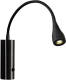 Nordlux Led-wandlamp Mento met flexarm, zwart