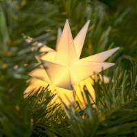 Sterntaler LED ster voor binnen 18-punten, Ø 12 cm wit
