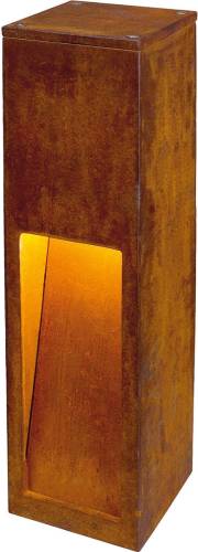 SLV Rusty Slot 50 LED sokkellamp, hoogte 50 cm