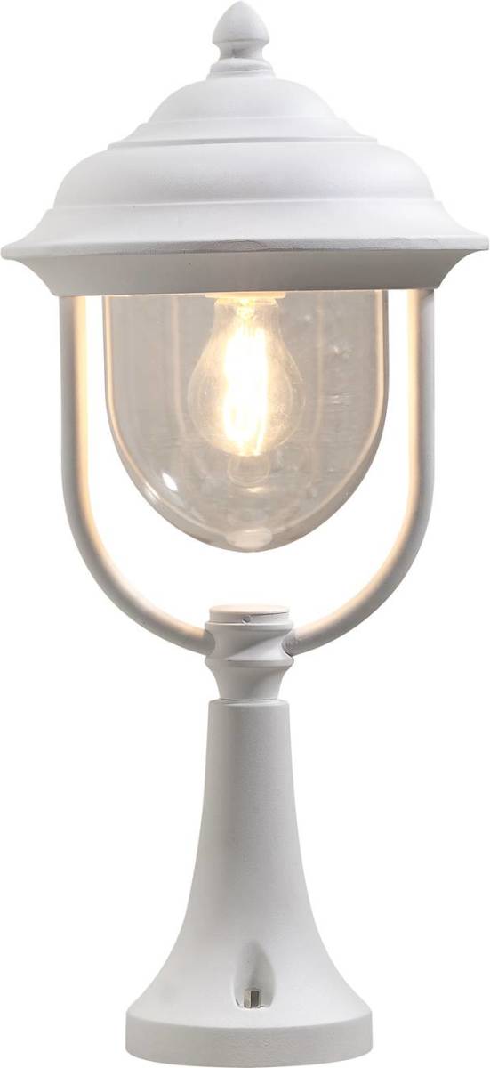 Konstsmide Perfecte buitensokkel PARMA, wit