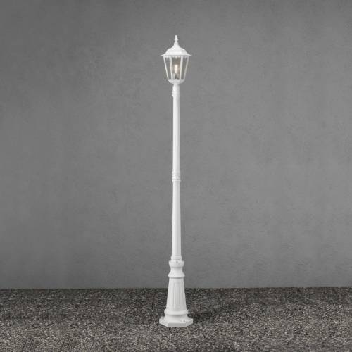 Konstsmide Mastlamp Firenze, 1-lamps, wit