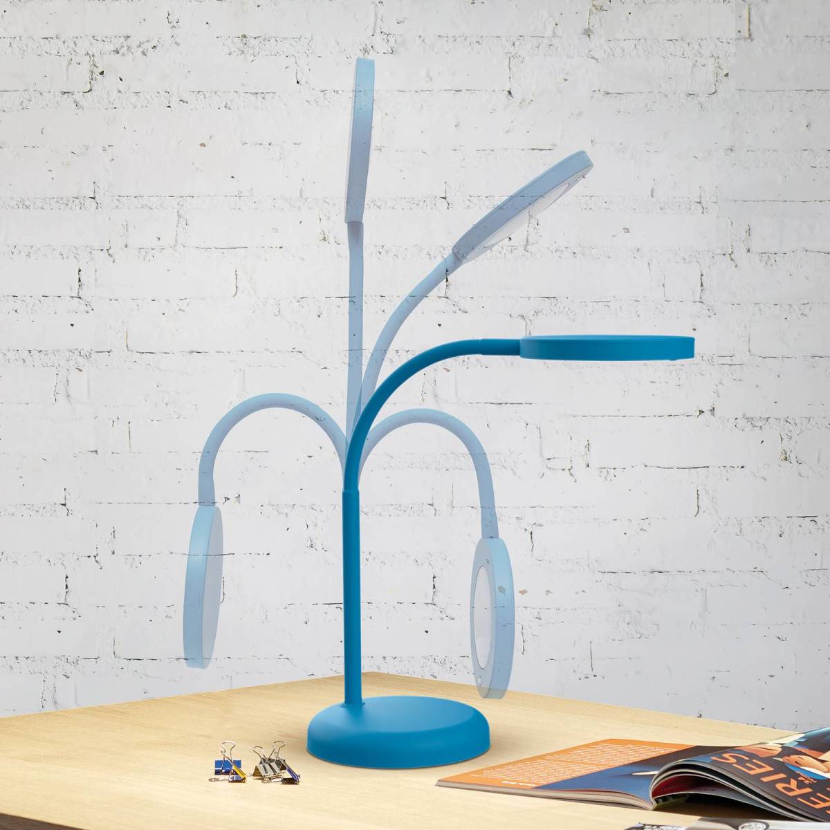 Maul LED tafellamp MAULjoy, blauw