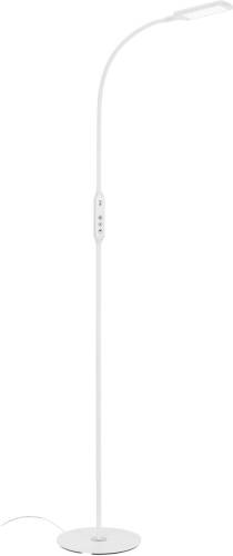 Briloner LED vloerlamp 1296-016 met afstandsbediening, wit