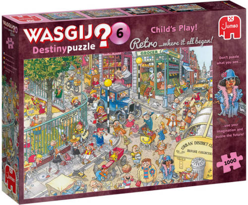 Wasgij Retro Destiny 6 legpuzzel 1000 stukjes