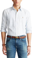 Polo ralph lauren gestreept regular fit overhemd blue/white