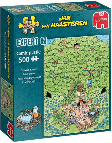 Jan van Haasteren Expert 2 - Picnic Plezier legpuzzel 500 stukjes