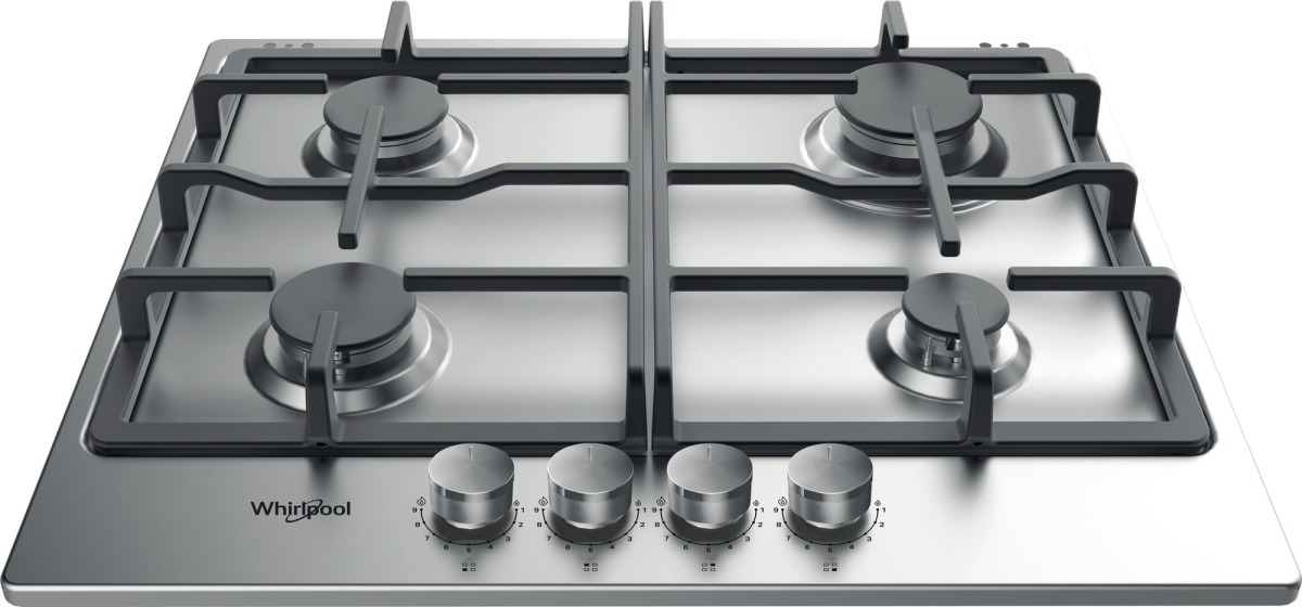 Whirlpool TGML 660 IX NL Gas kookplaat Rvs