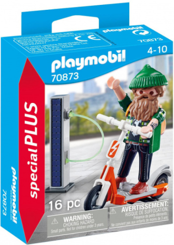 PLAYMOBIL Special Plus Hipster met e scooter (70873)