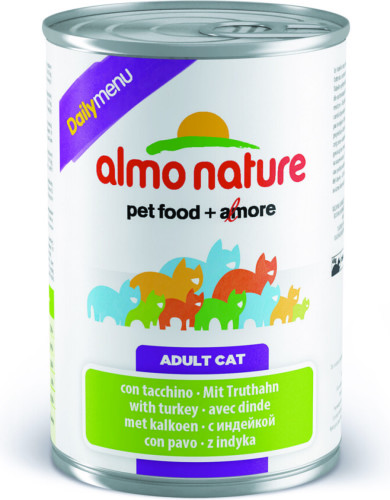 Almo Nature Dailymenu Kat Kalkoen 400 gr