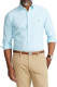 Polo ralph lauren regular fit overhemd licht turquoise