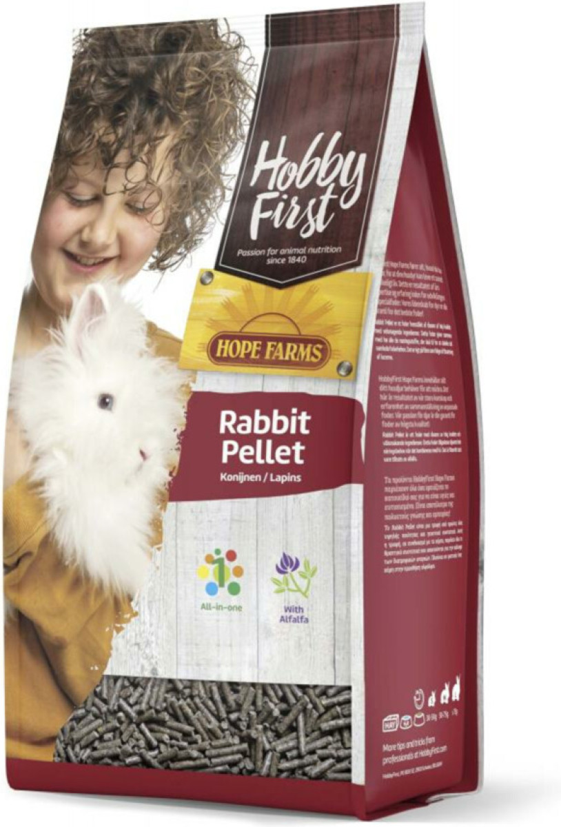 Hobby First Hope Farms Konijn Pellet 4 kg