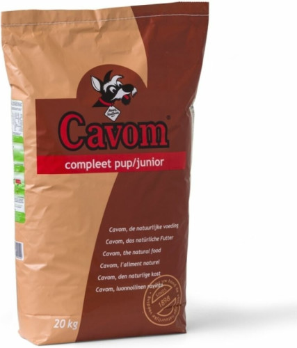 Cavom Compleet Pup-Junior Hondenvoer 20 kg
