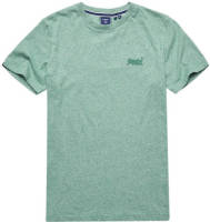 Superdry gemêleerd basic T-shirt bright green grit